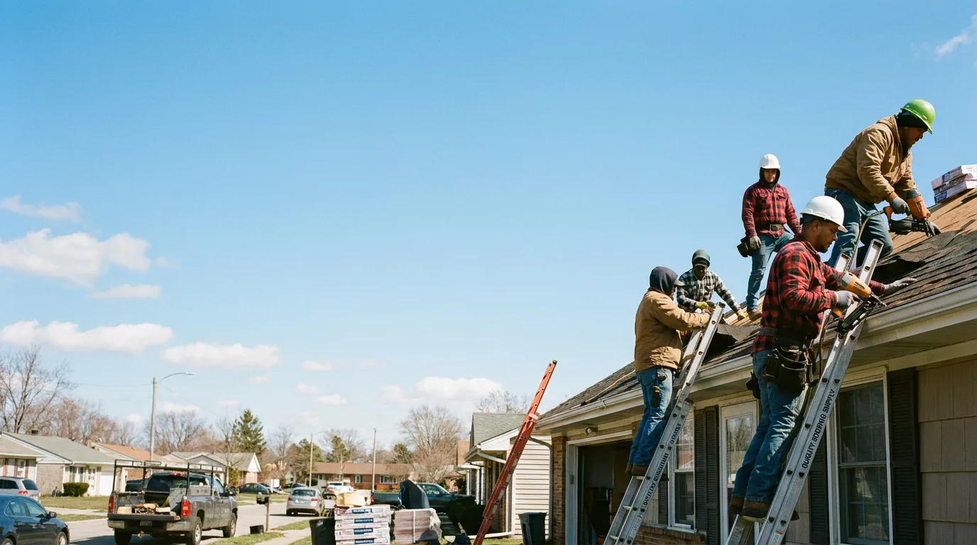 Roofing in Loogootee, IN near me